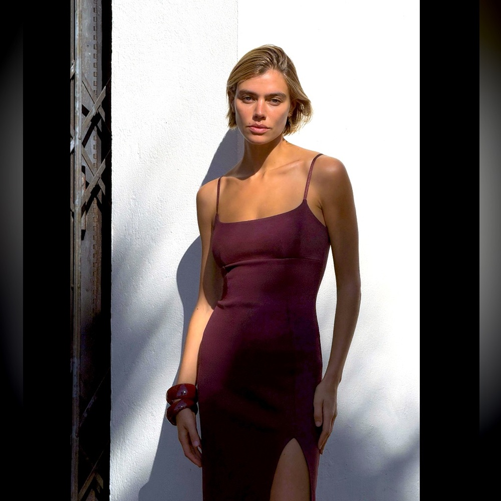 INTERLOCK STRAP DRESS